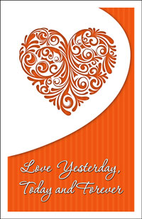 Wedding Program Cover Template 6G - Graphic 2